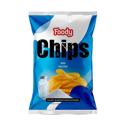 Sós Chips 130g - Foody