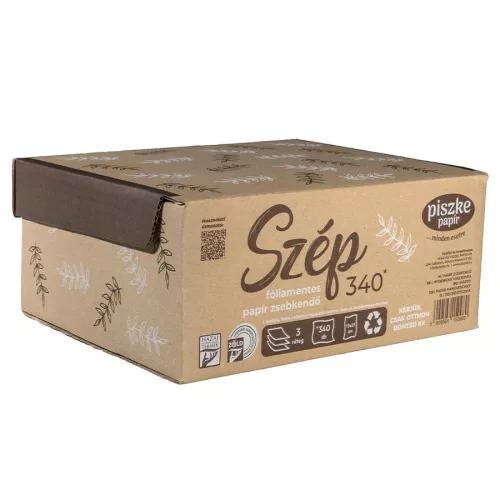 Szép 340 - papírdobozos papírzsebkendő (fóliamentes)
