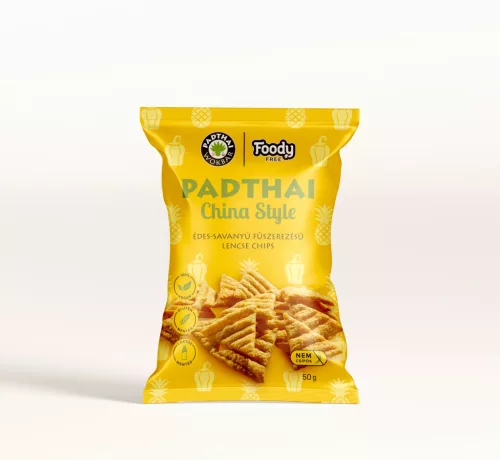 PADTHAI - Foody China Style - lencsechips édes-savanyú ízesítéssel 50g