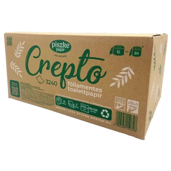 Crepto 3240 - papírdobozos toalettpapír (fóliamentes)