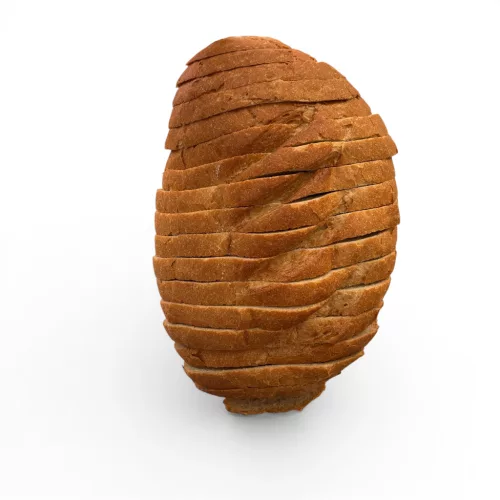Félbarna Kenyér - Szeletelt - 1 kg