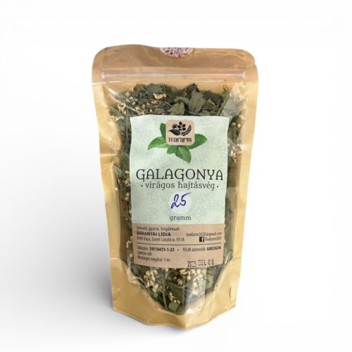 Galagonya virágos hajtásvég tea