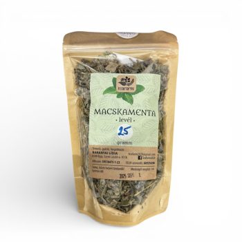 Macskamenta levél tea