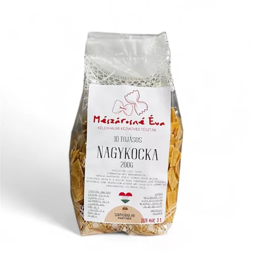 Nagykocka 200g - 10 tojásos - Mészárosné Éva