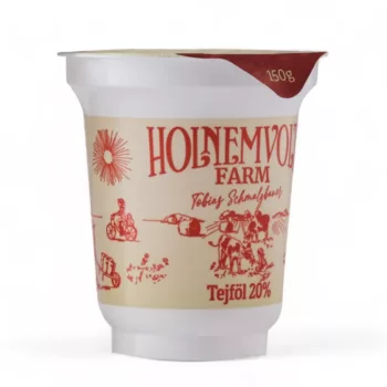 Tejföl 20% 150g - HolnemvoltFarm