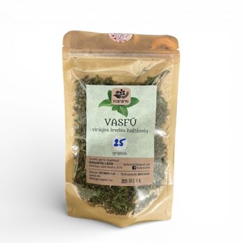 Vasfű virágos leveles hajtásvég tea